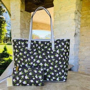 NWT Michael Kors floral Tote&wallet